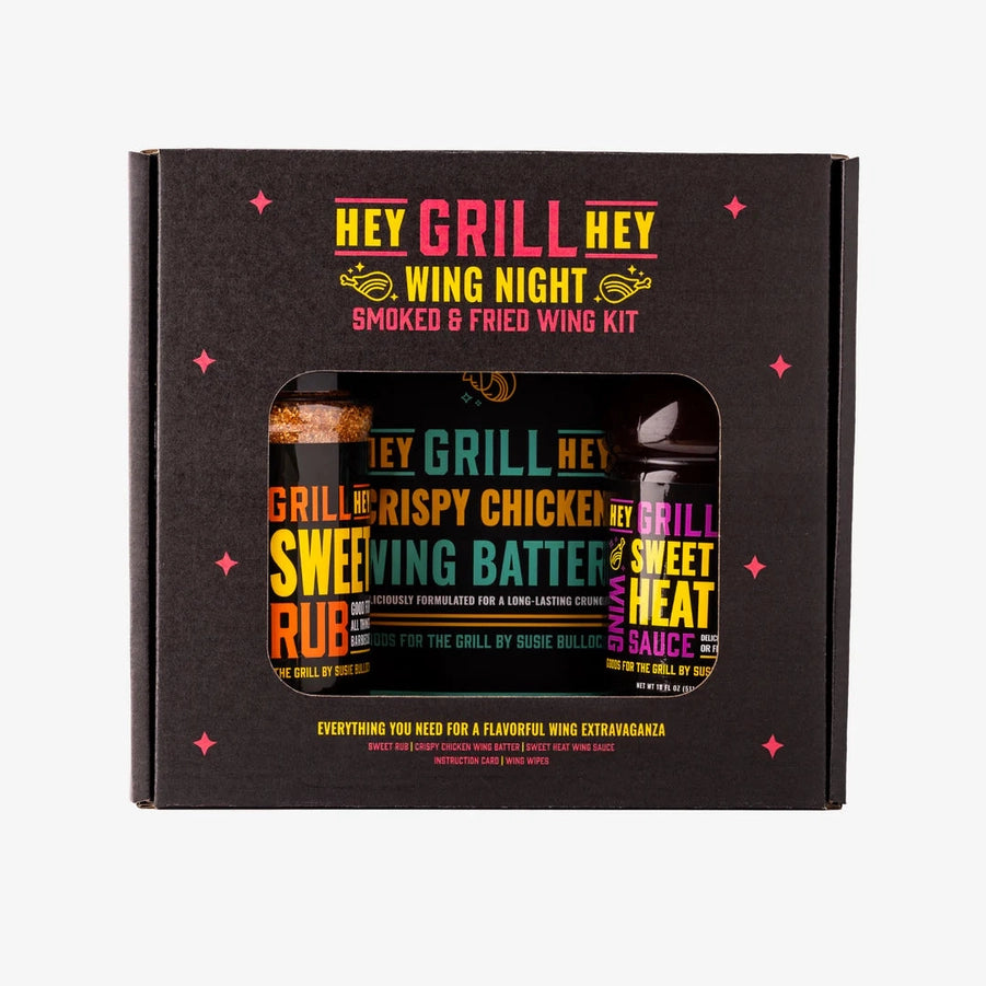 Hey Grill Hey Wing Night Gift Set