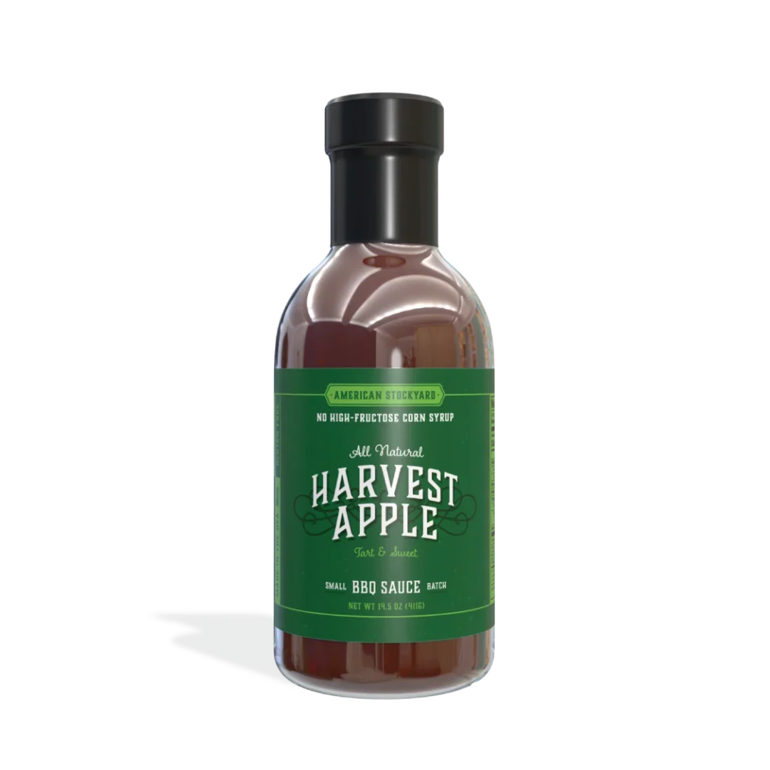 American Stockyard Harvest Apple BBQ Sauce 14.5 oz.