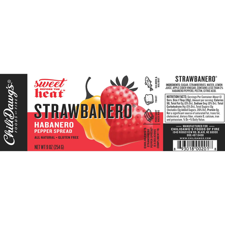 Chili Dawg's Strawbanero Pepper Spread