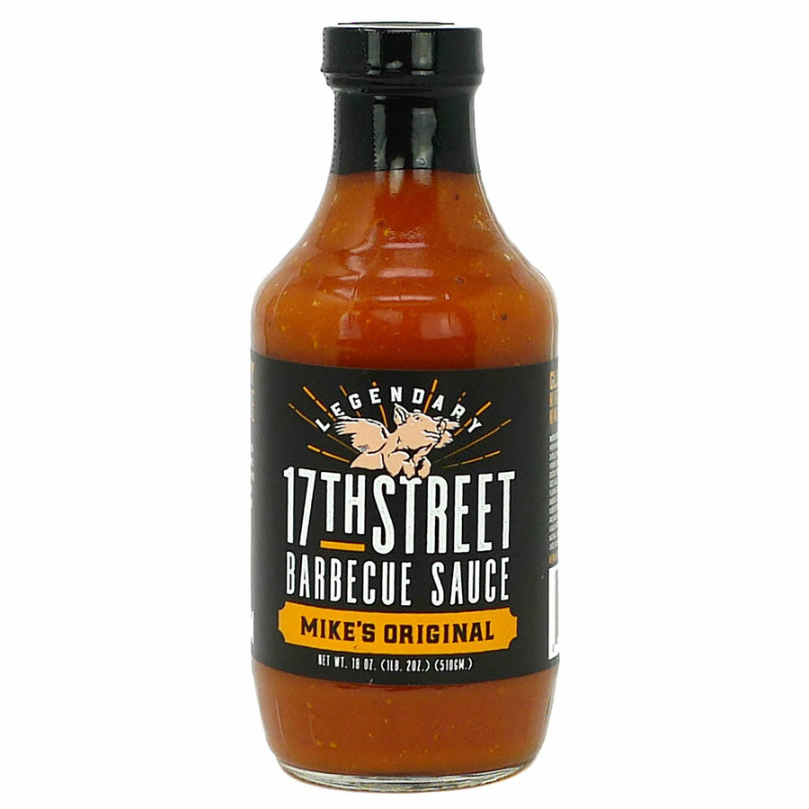 17th Street Barbecue Sauce Mike's Original 18 oz. - The Kansas City BBQ Store