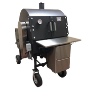 American Barbecue Systems Pit-Boss Smoker w/ Stainless Steel Flat Racks and Pellet System