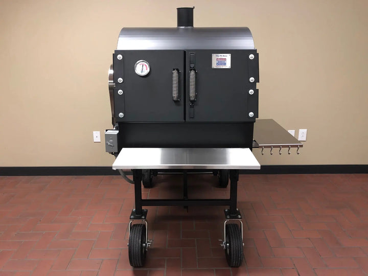 American Barbecue Systems Pit-Boss with Stainless Rotisserie Smoker and Pellet System