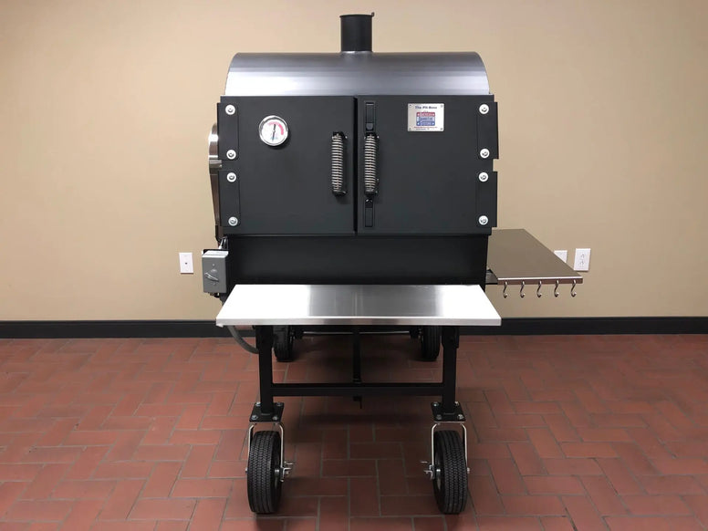 American Barbecue Systems Pit-Boss with Stainless Rotisserie Smoker