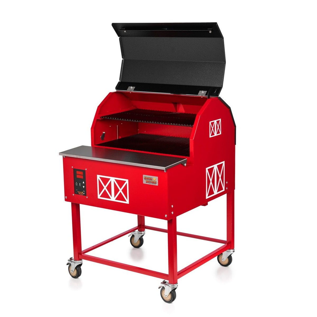 Smokin Brothers 30" Premier Plus Barn-B-Que Grill, view 2