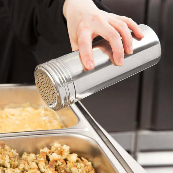 22 oz. Stainless Steel Dredge Shaker, view 2