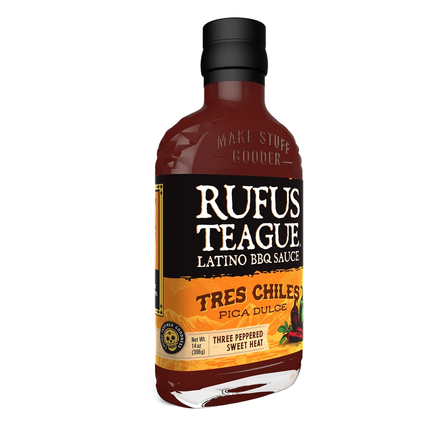 Rufus Teague Tres Chiles Pica Dulce Barbecue Sauce, view 2