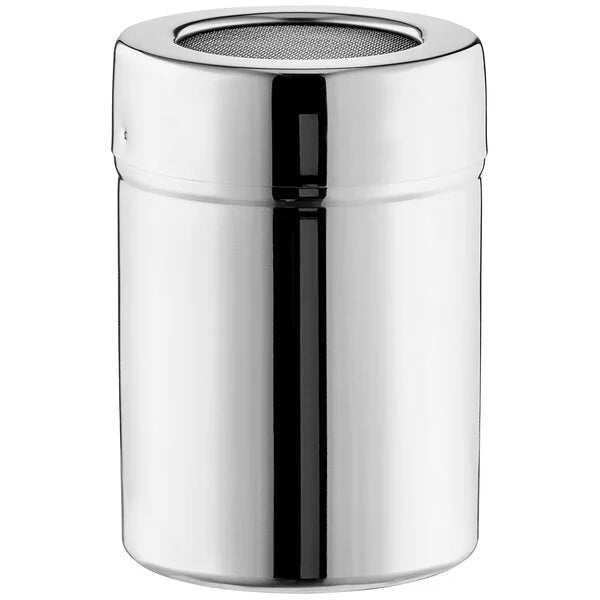 Choice 10 oz. Stainless Steel Shaker / Dredge with Mesh Top