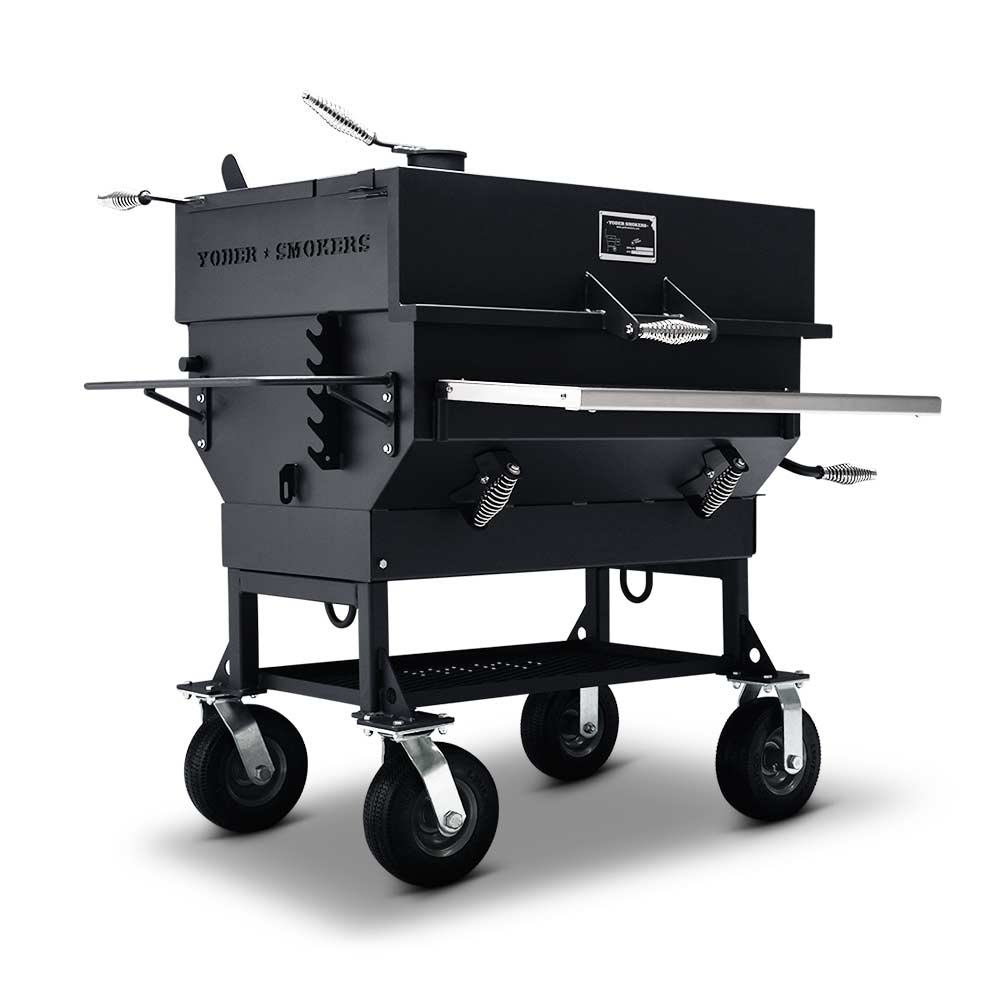 Yoder Smokers Flat Top 24 x 36" Charcoal Grill (Standard Cart)