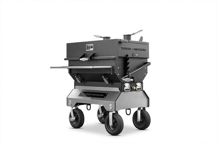 Yoder Smokers Flat Top 24 x 36" Charcoal Grill (Competition Cart)