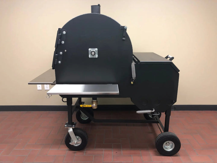 American Barbecue Systems Pit-Boss with Stainless Rotisserie Smoker