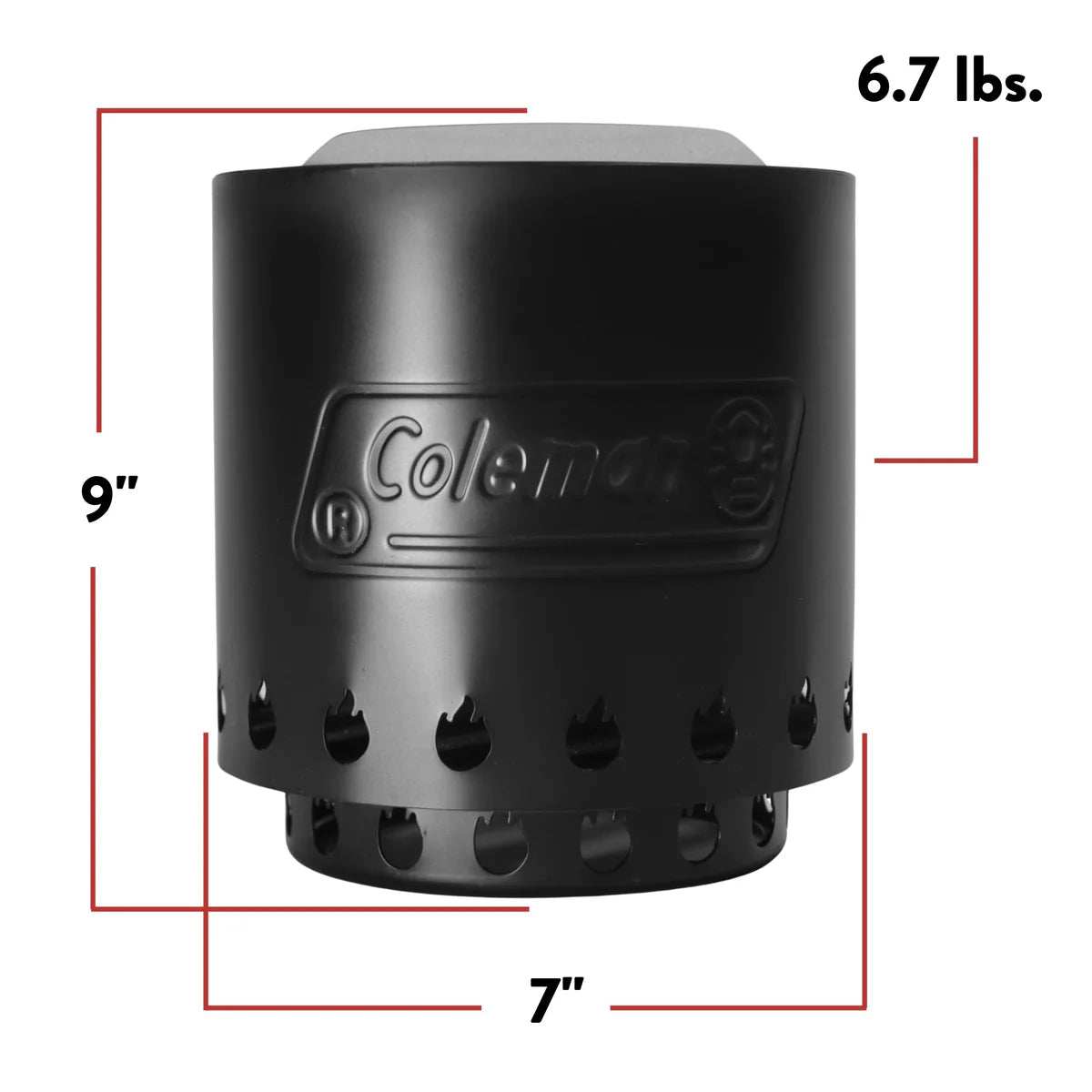 Coleman Cityscapes 10 Smokeless Tabletop Fire Pit, view 2