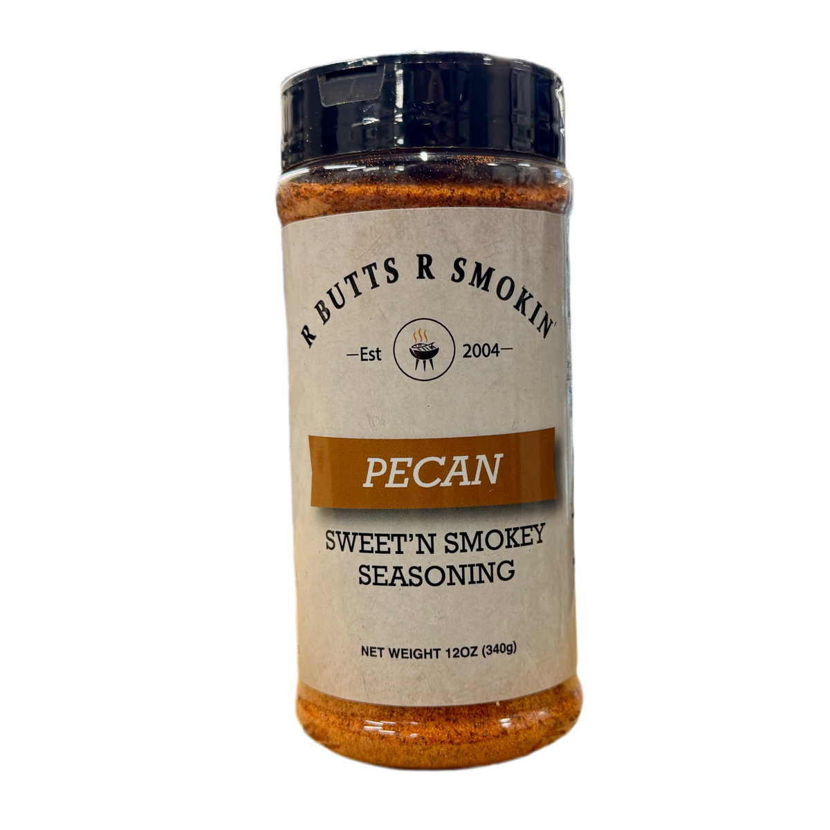R Butts R Smokin Sweet'N Smokey Pecan Championship BBQ Seasoning