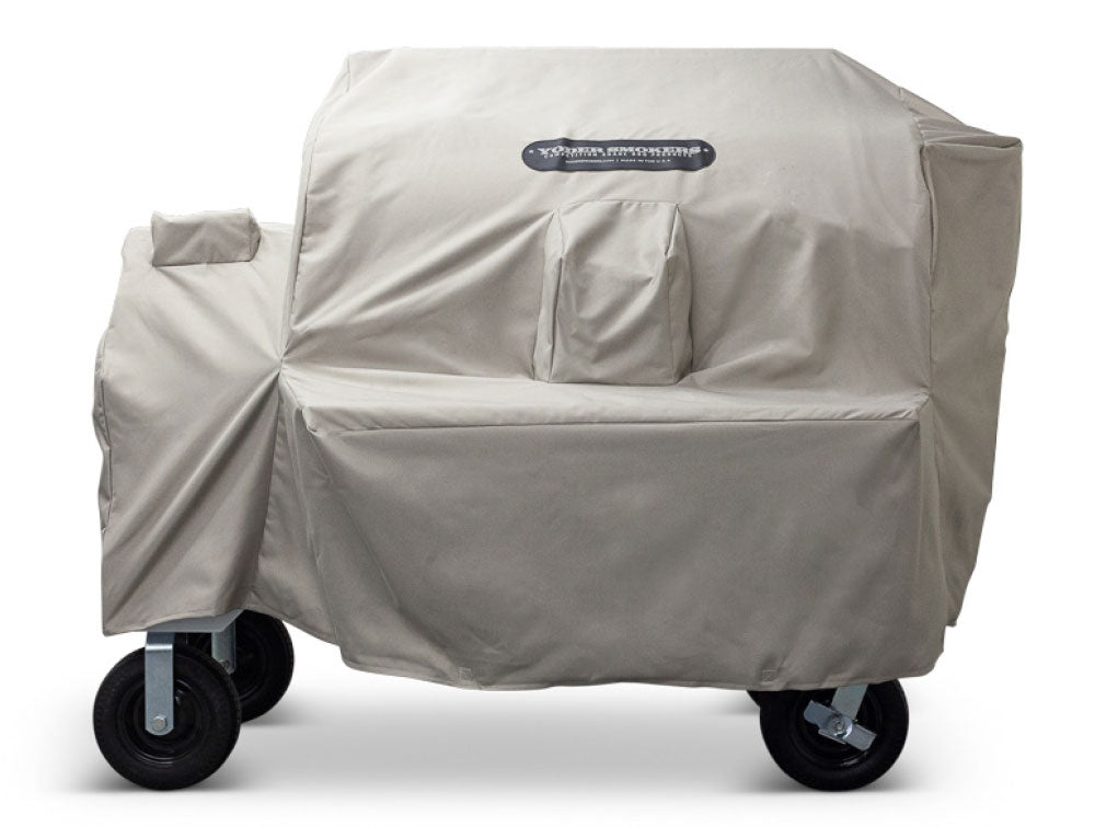Yoder Smokers YS1500S Fitted All-Weather Cover | Removable Stack