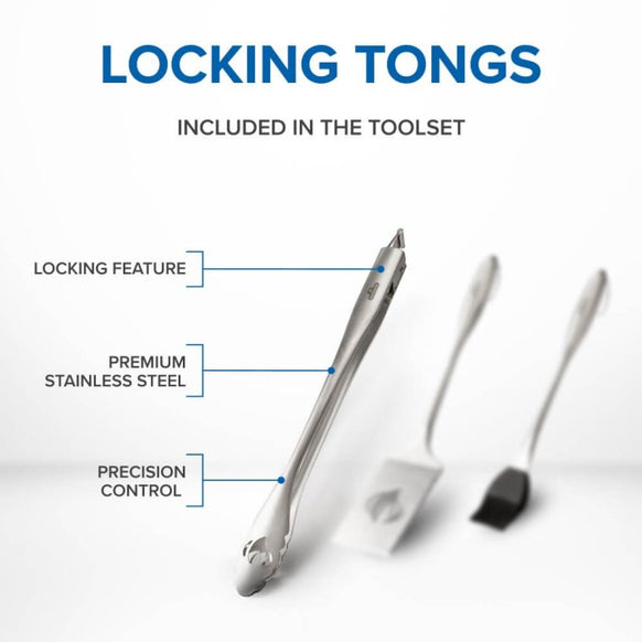 Napoleon Stainless Steel 3 Piece Toolset