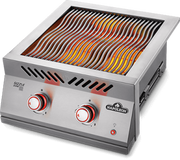 Napoleon Built-In 700 Series Dual Infrared Burner With Stainless Steel Cover