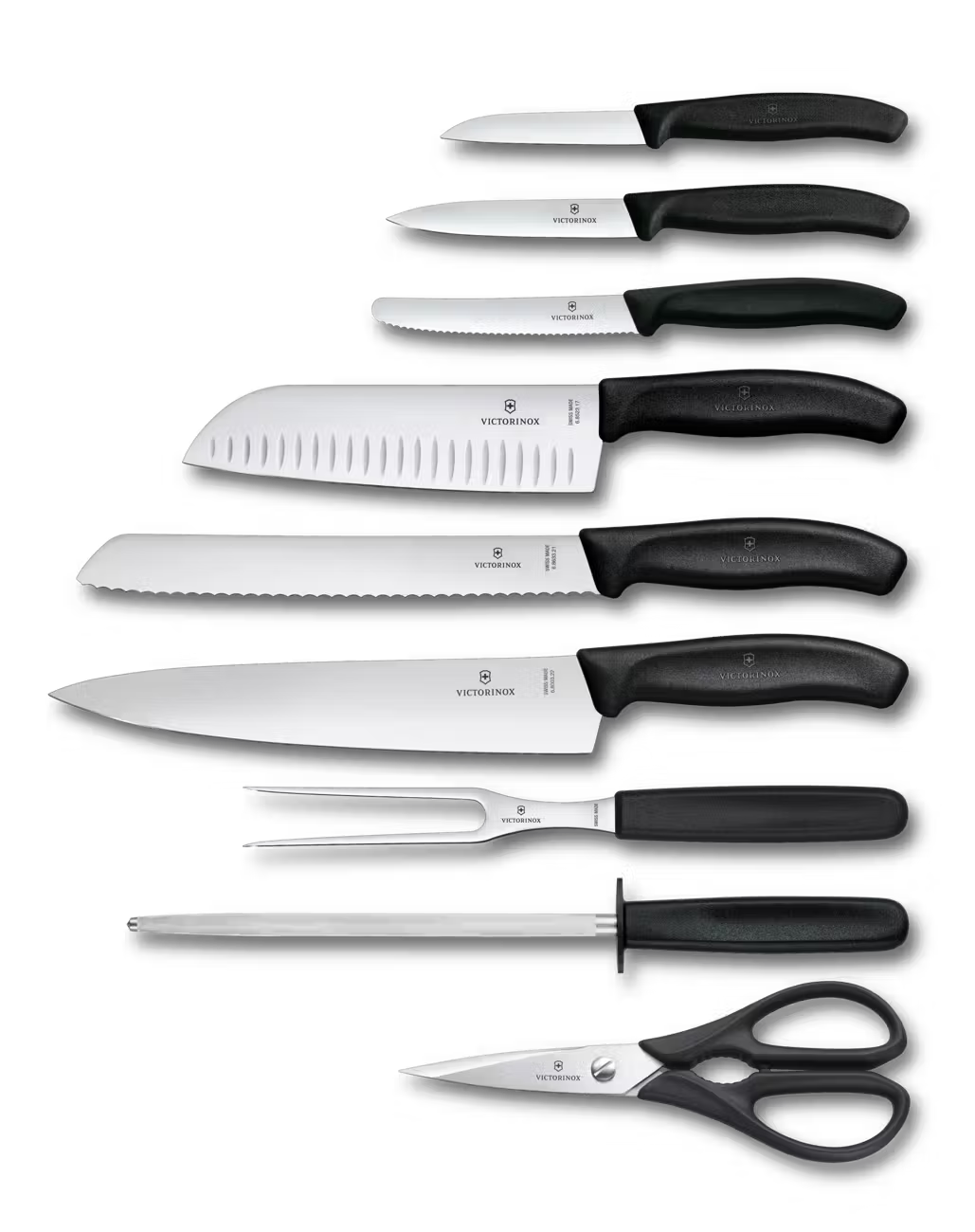 Victorinox Classic Cutlery Block, 9 Pieces