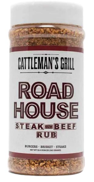 Cattleman's Road House Steak & Beef Rub - Perfect for Burgers, Brisket & Steaks