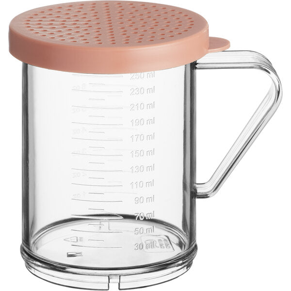 Choice 10 oz. Medium Ground Spice Shaker