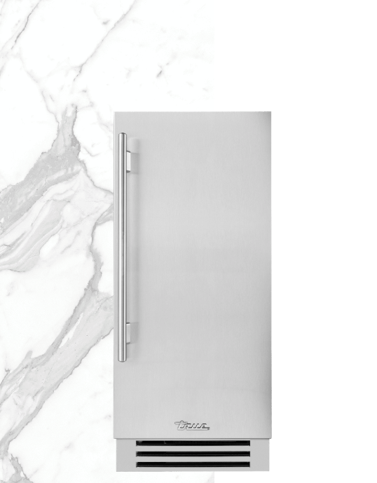 True Residential Undercounter Clear Ice Machine 15, Solid Stainless
