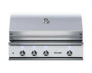 Delta Heat 38" Built-In Gas Grill (White Display Panel)