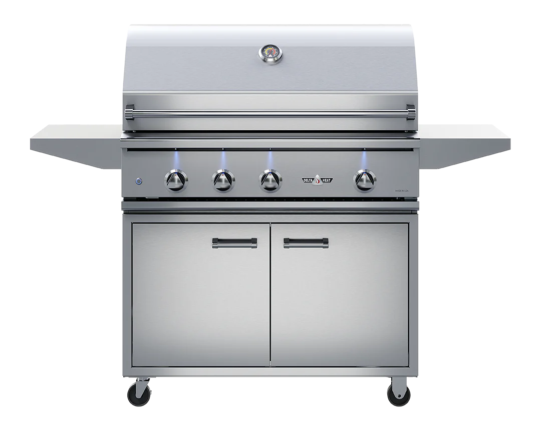 Delta Heat 38" Freestanding Gas Grill - American Fire BBQ