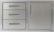 Alfresco 42″ Combo Door & Drawers