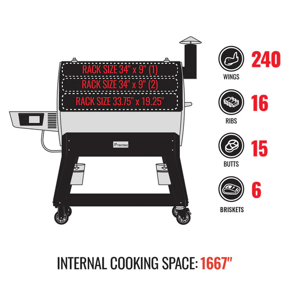 Recteq Flagship 1600 Pellet Smoker
