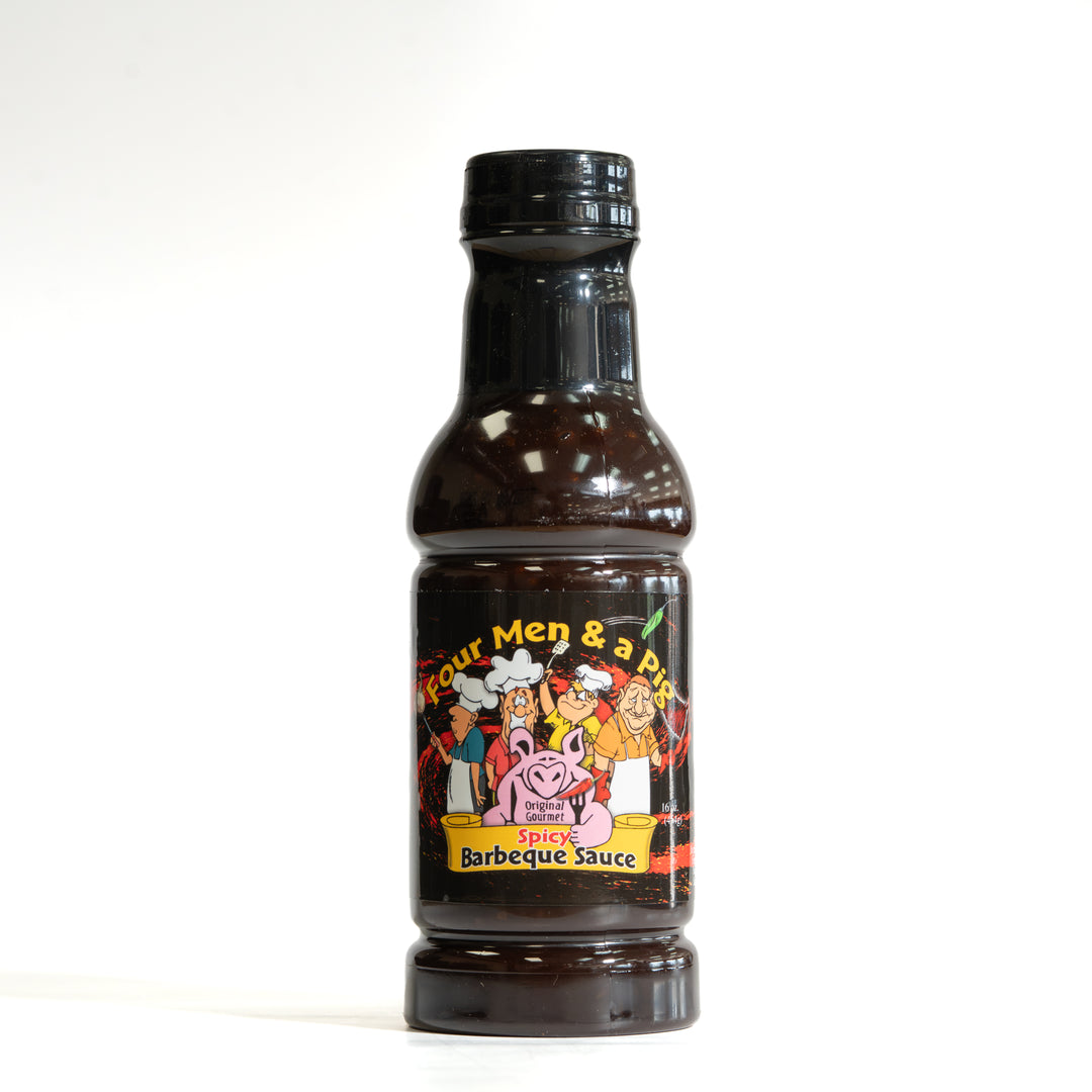 Four Men &amp; a Pig Spicy BBQ Sauce