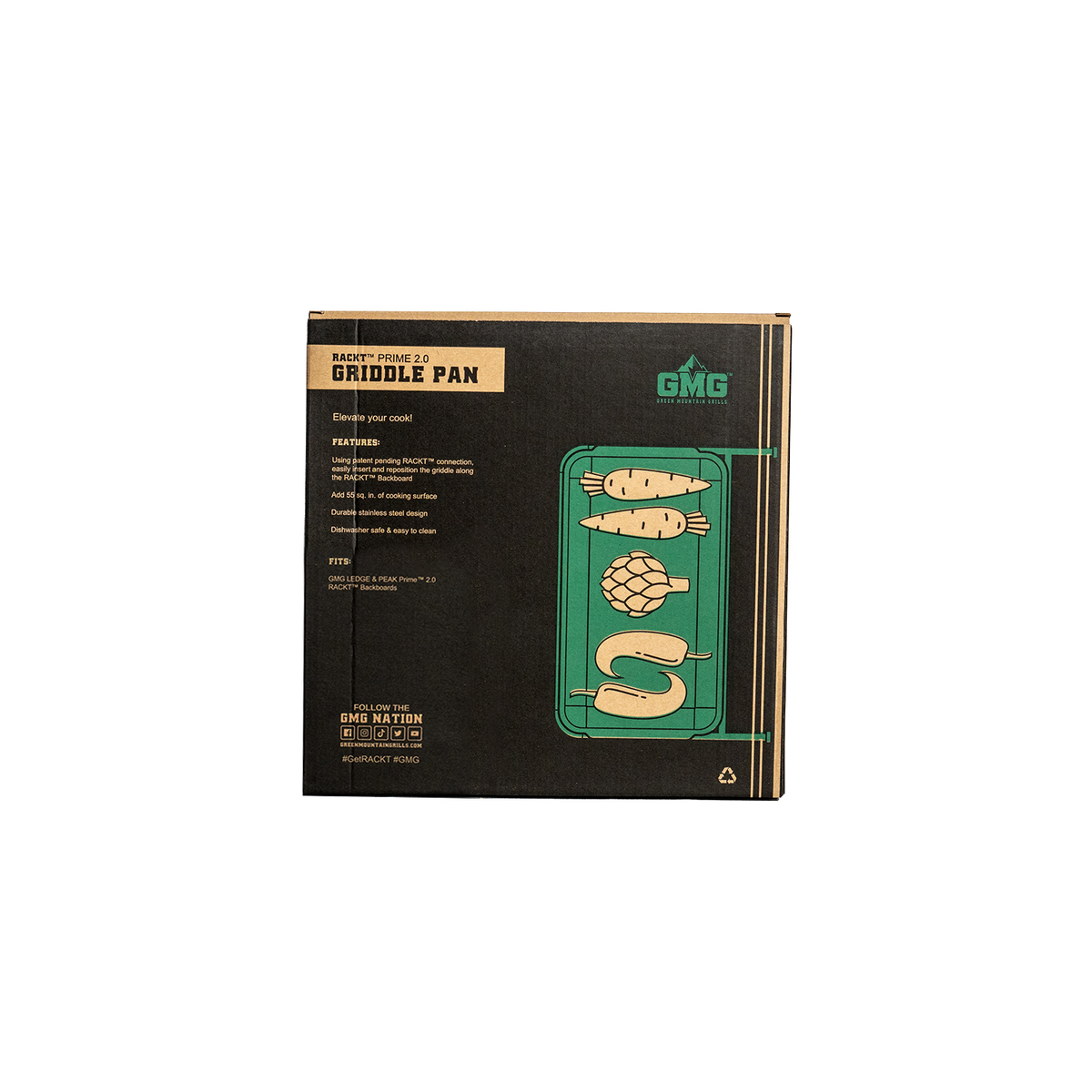 GMG RACKT Griddle Pan