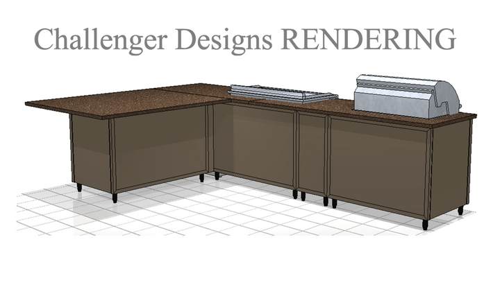 Challenger Custom Outdoor Kitchen Quote 50646REV3 Kyle Haulotte Project