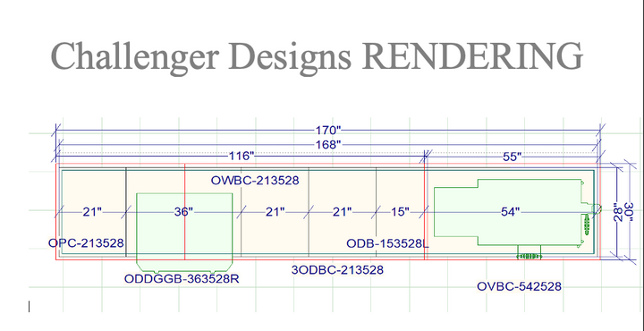 Challenger Custom Outdoor Kitchen Quote 12674g Tyler Angie Carroll Project