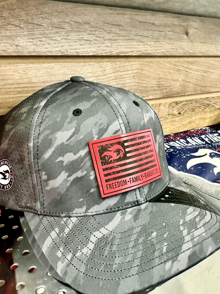 Freedom, Family & Barbecue Flag Hats