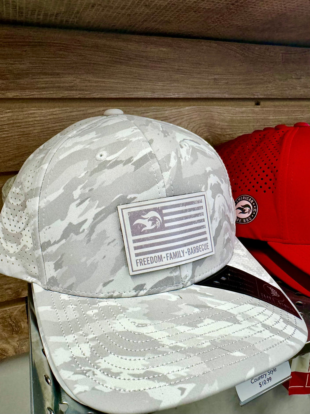 Freedom, Family & Barbecue Flag Hats