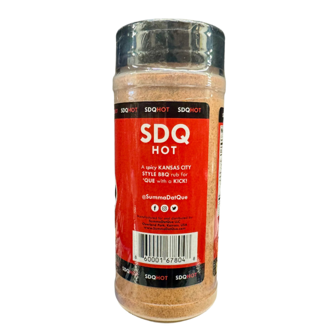 SDQ Classic Hot BBQ Rub - Summa Dat Que