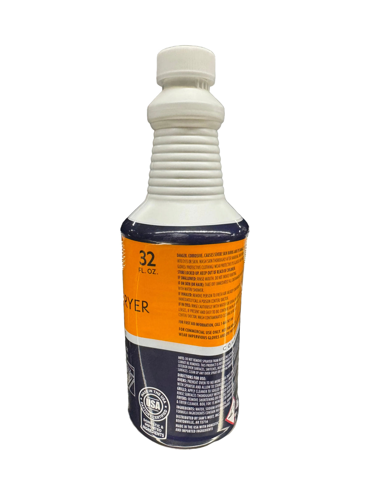 Members Mark Grill Cleaner + Foam Spray Trigger | Single Bottle