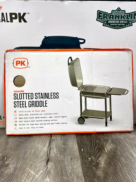 PK300 Stainless Steel Griddle Slotted