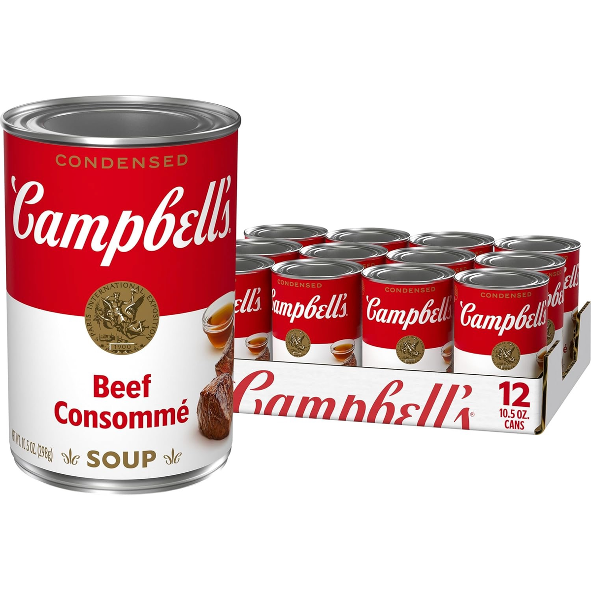 Campbell's Condensed Beef Consomme Soup | 10.5 oz. Can