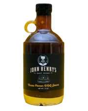 John Henry's Texas Pecan BBQ Sauce 13 oz. - The Kansas City BBQ Store