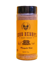 John Henry's Mesquite Rub 15 oz. - The Kansas City BBQ Store