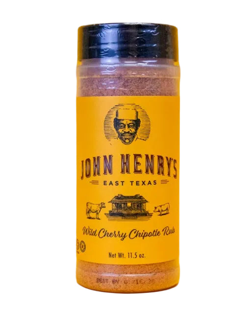 John Henry's Wild Cherry Chipotle Rub 15 oz. - The Kansas City BBQ Store