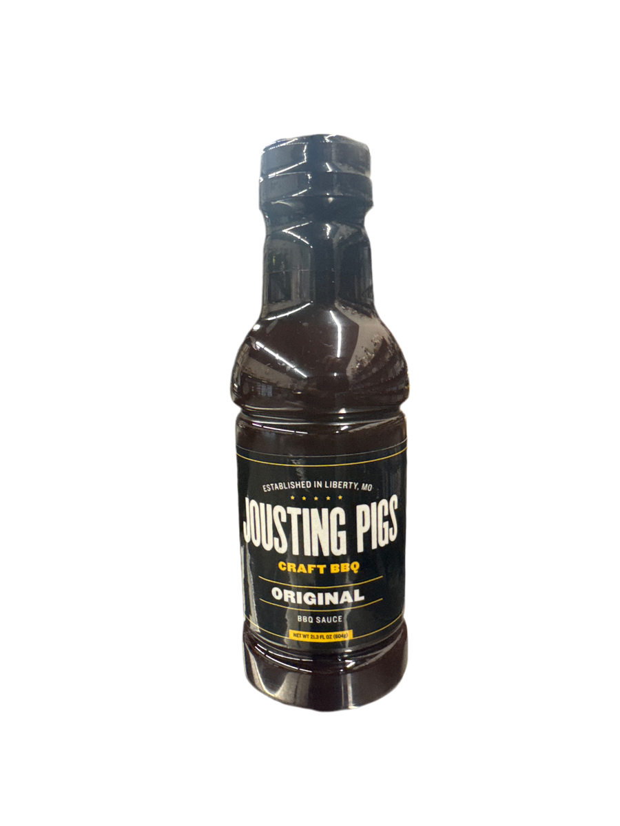 Jousting Pigs Original BBQ Sauce - Local Kansas City Brand