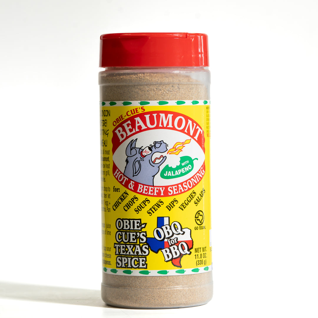 Obie-Cue’s Beaumont Hot &amp; Beefy Seasoning