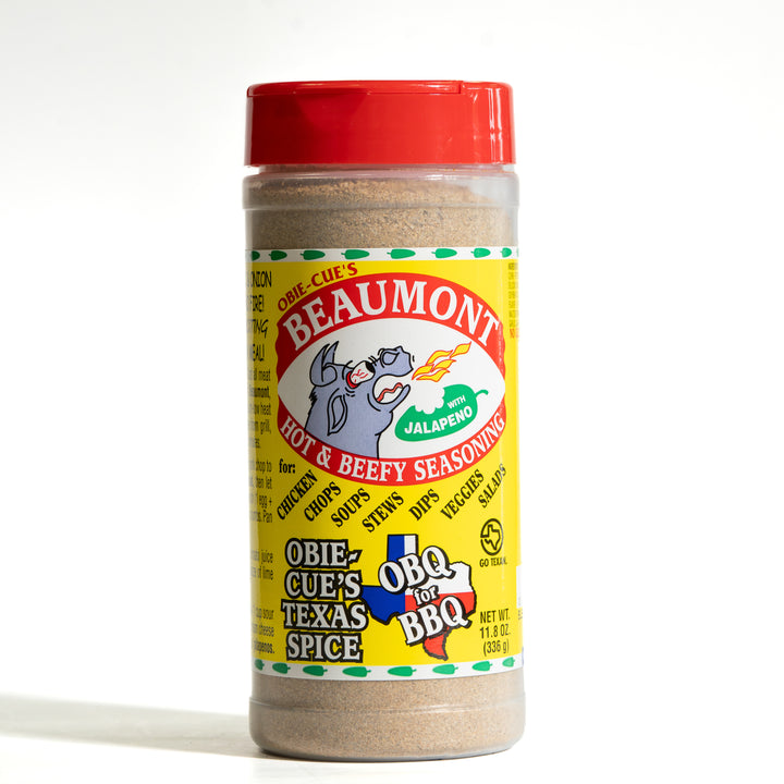 Obie-Cue’s Beaumont Hot &amp; Beefy Seasoning