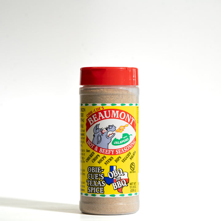 Obie-Cue’s Beaumont Hot &amp; Beefy Seasoning