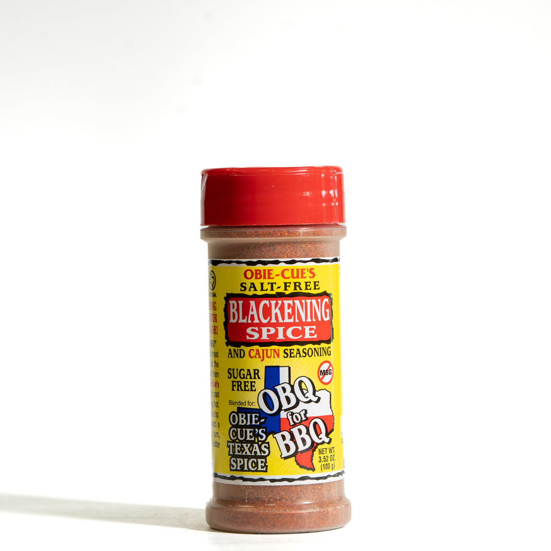 Obie-Cue’s Salt-Free Blackening Spice