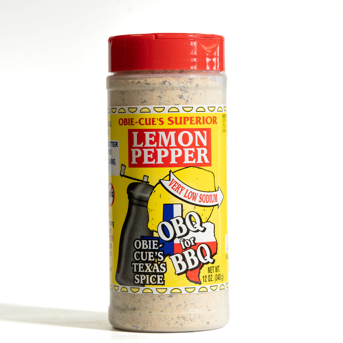 Obie-Cue's Lemon Pepper Seasoning