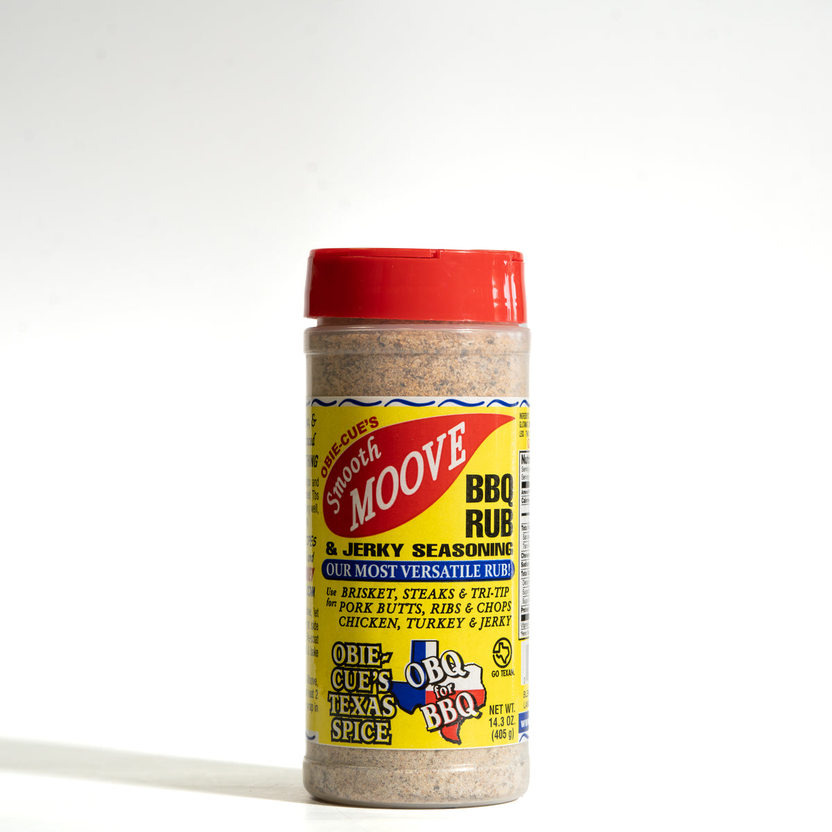 Obie-Cue's Smooth Moove BBQ Rub & Jerky Seasoning
