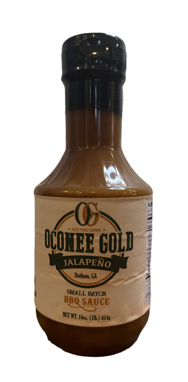 Oconee Gold Jalapeno BBQ BBQ Sauce - Sweet, Savory & Spicy