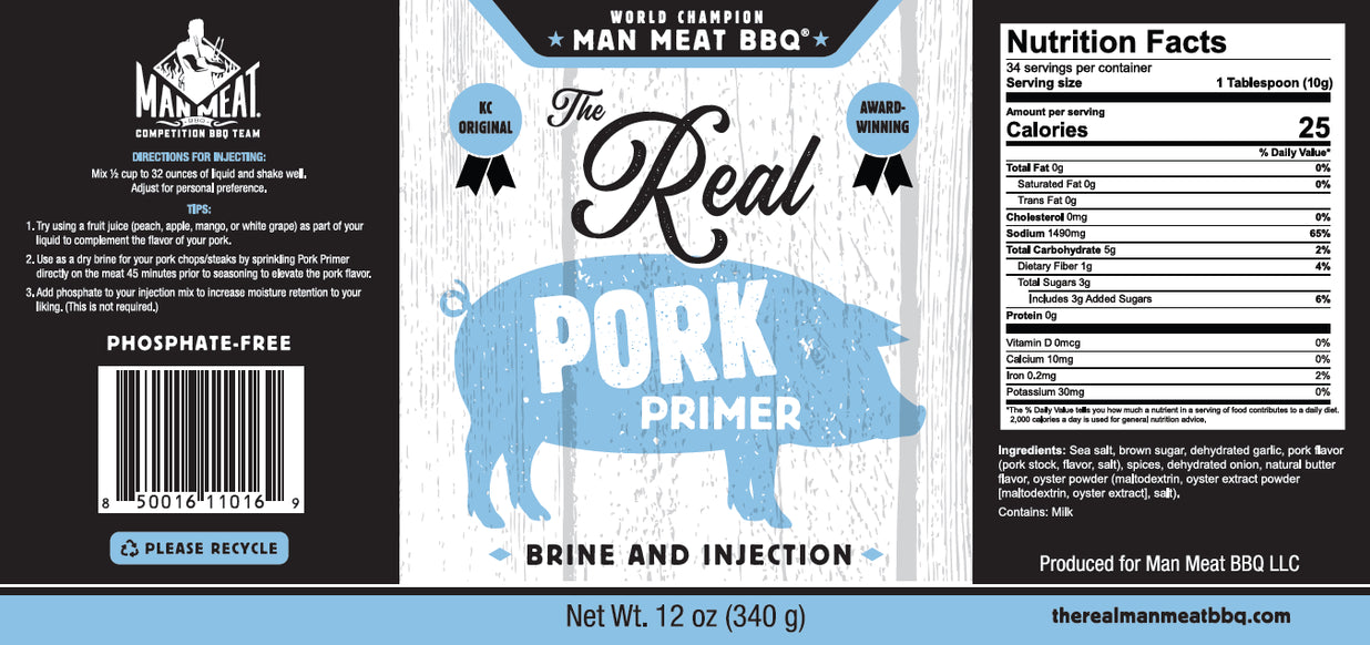 Man Meat BBQ The Real Pork Primer