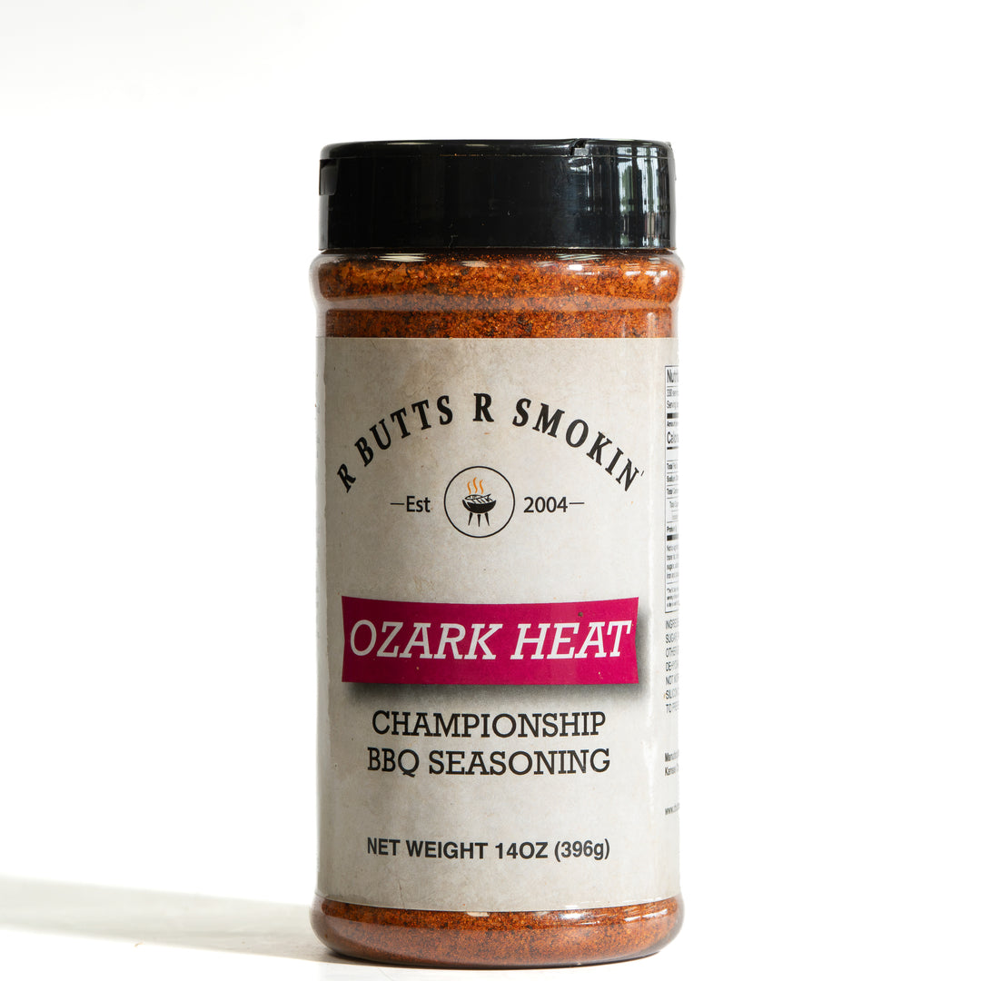 R Butts R Smokin Ozark Heat Championship BBQ Seasoning